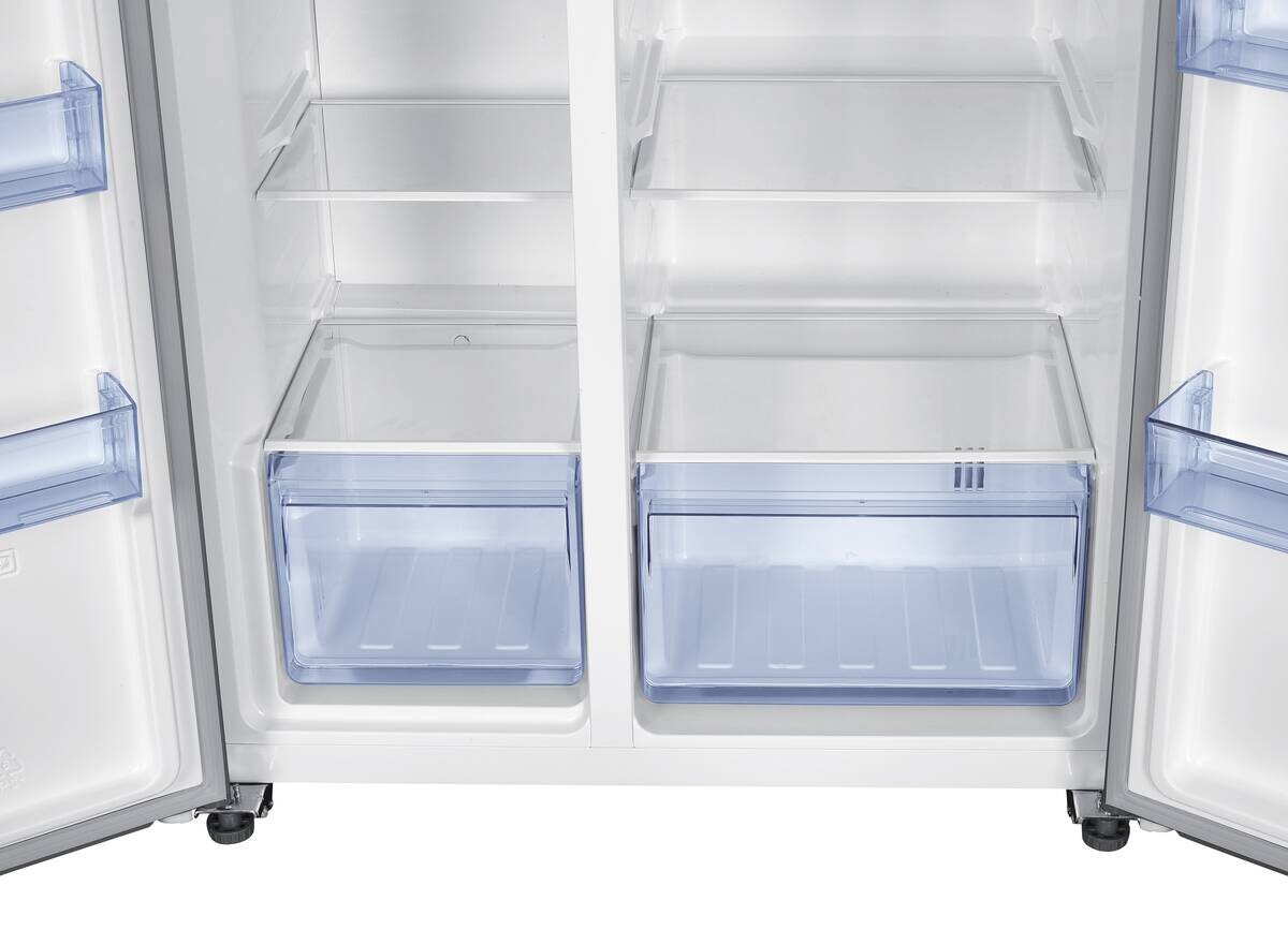 PKM Side-by-Side SBSKS6.15E Inox B/H/T: ca. 90x177x66 cm