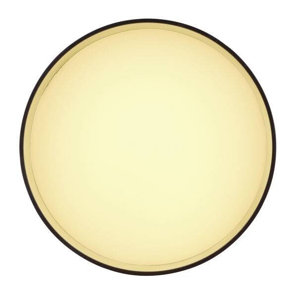 GLOBO Deckenleuchte Jenny schwarz Satiniert Aluminium Kunststoff H/D: ca. 11x14 cm