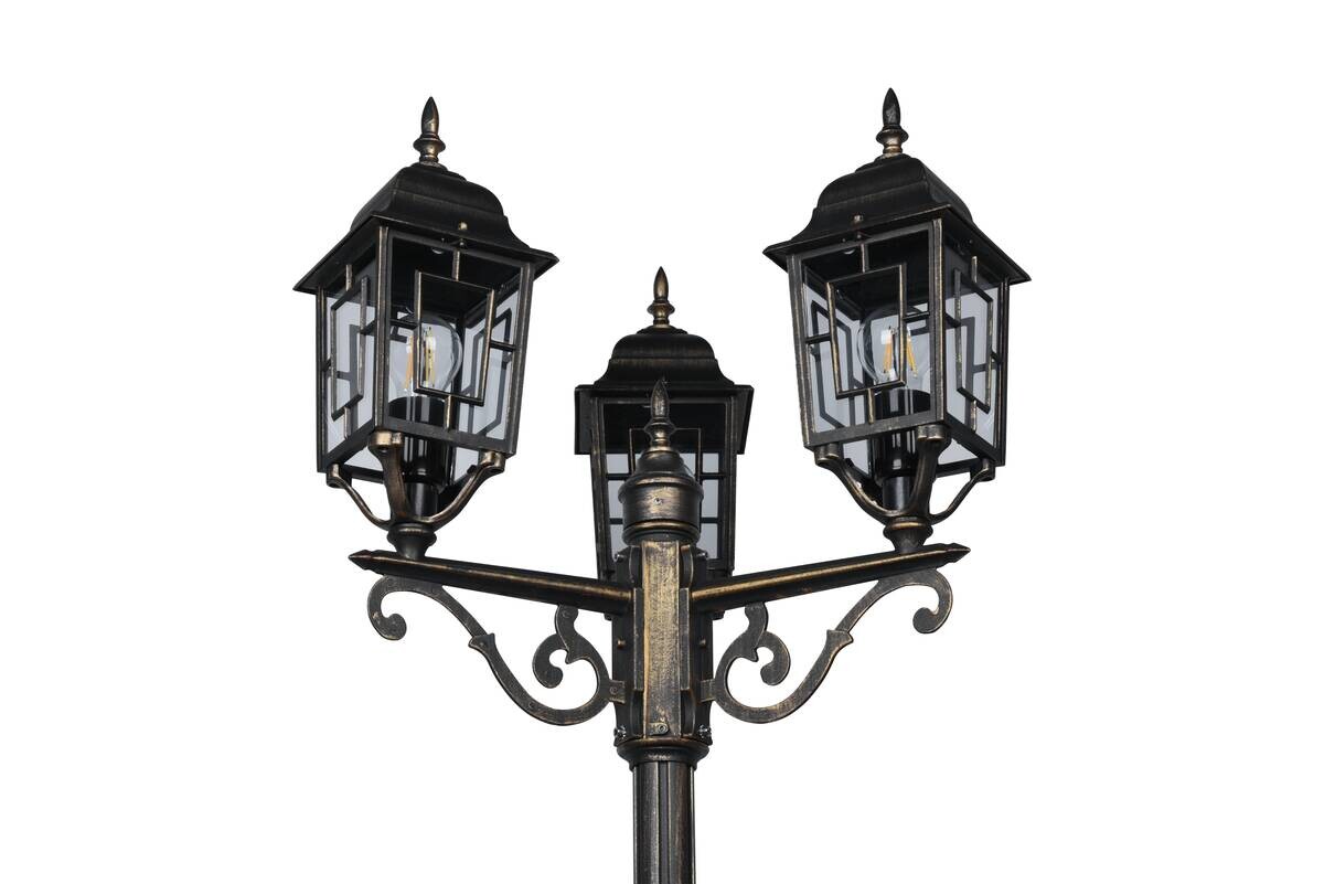 Wegeleuchte Volturno 405960328 rostfarbig H/D: ca. 200x59 cm