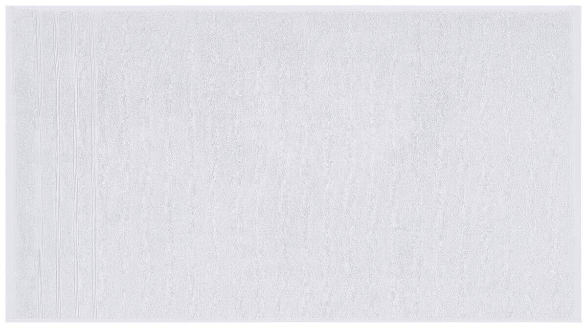 POCOline Handtuch Pisa weiß 100% Baumwolle B/L: ca. 50x100 cm
