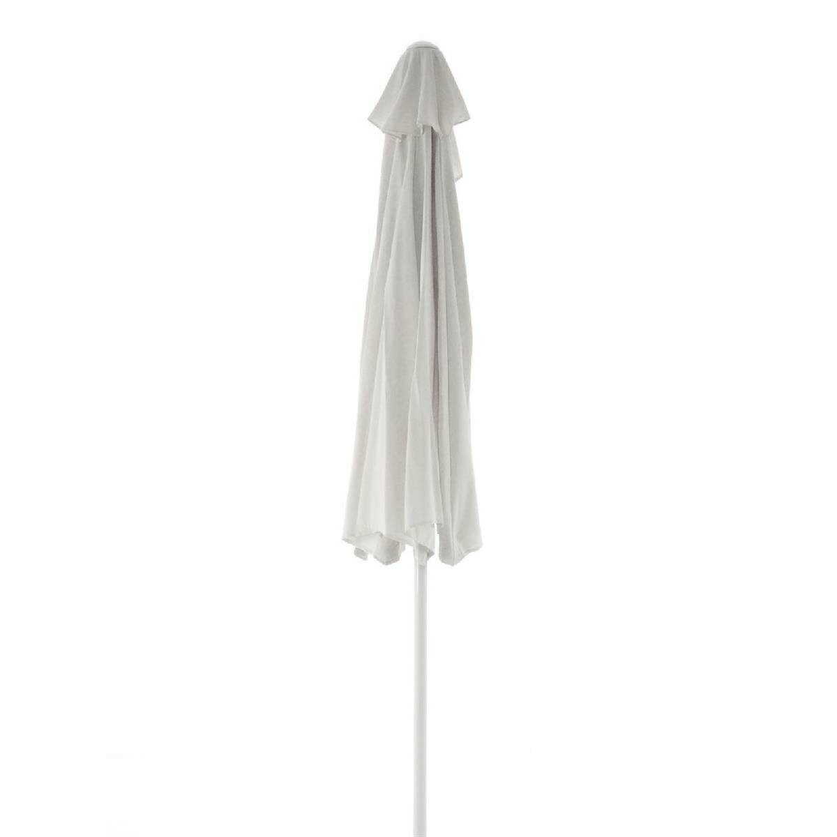 VCM Balkon-Sonnenschirm weiß Polyester-Mischgewebe B/H/T: ca. 270x235x140 cm