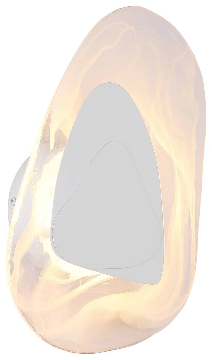 GLOBO LED-Wandleuchte DORSEY 78411W weiß klar Metall B/H: ca. 20,3x31,5 cm 1 Brennstellen