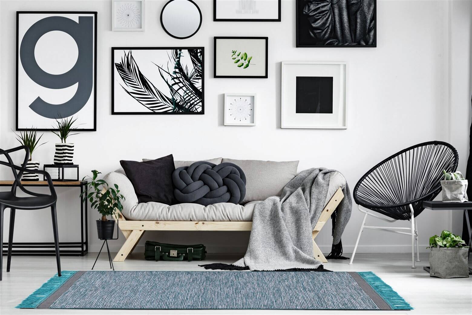 Arte Espina Kurzflorteppich Nomad 8064 blau B/L: ca. 170x240 cm