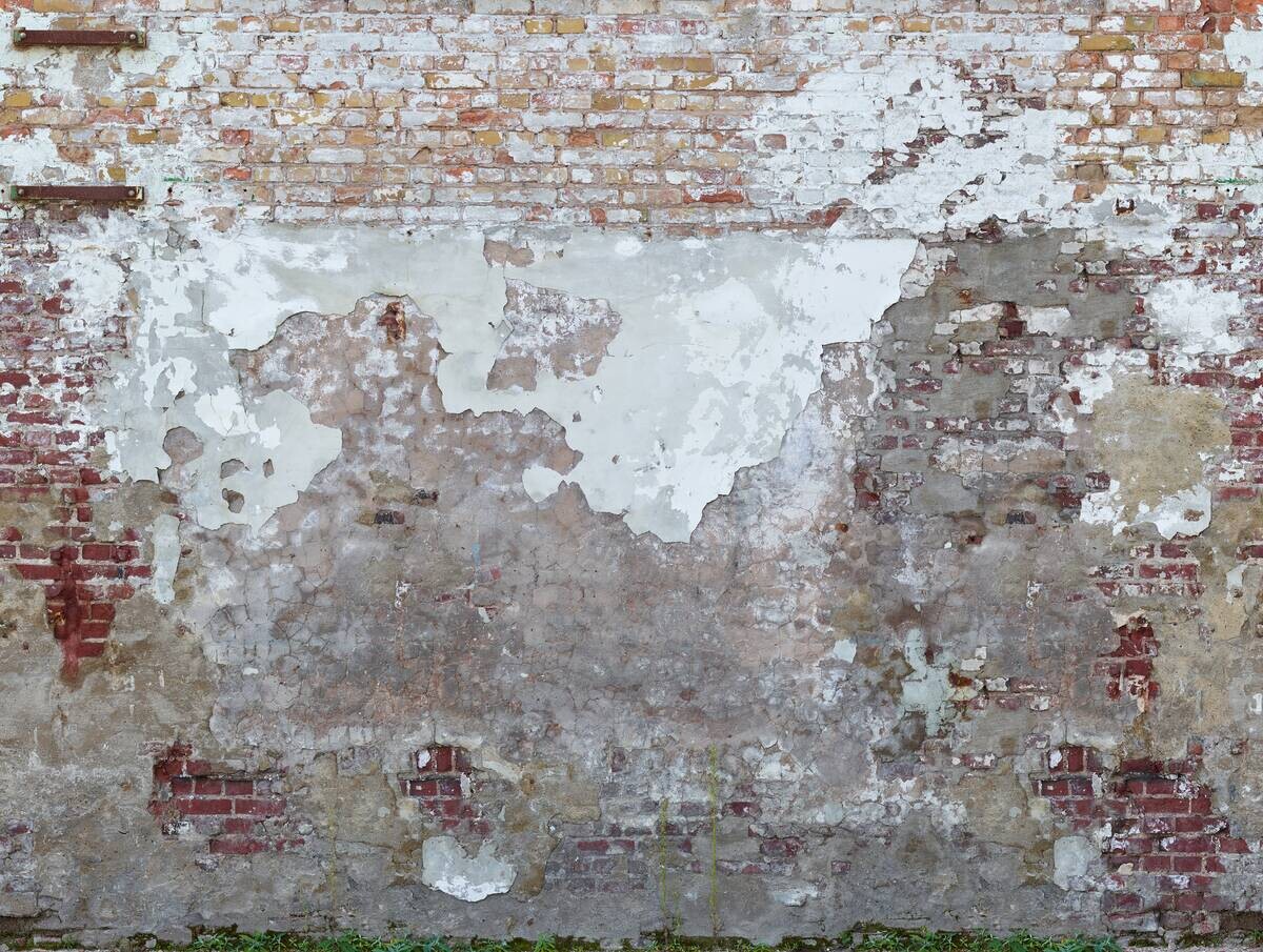 Livingwalls Fototapete Steinoptik creme braun grau B/L: ca. 280x371 cm