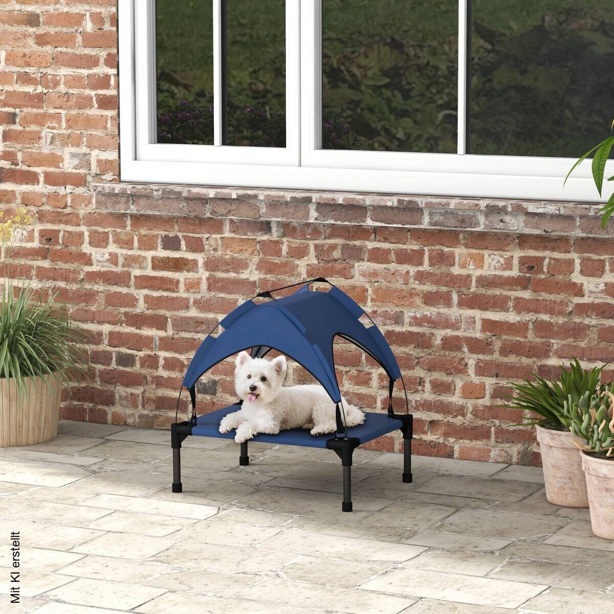 PawHut Erhöhtes Hundebett