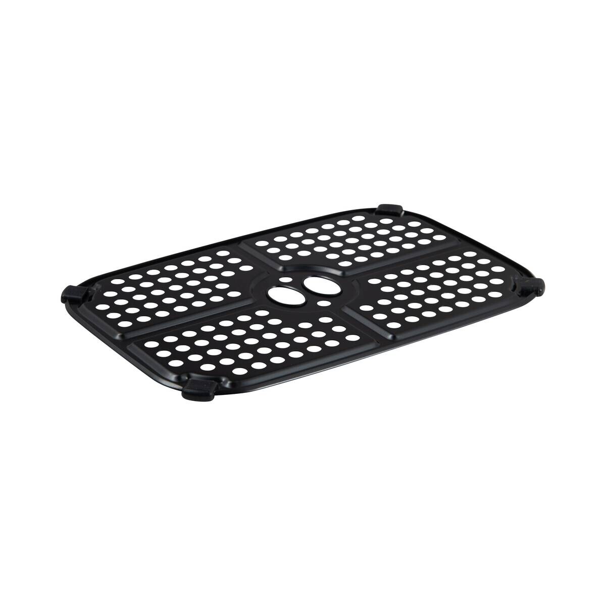 SWISS HOME Doppel-Heißluftfritteuse SH-6931 schwarz Kunststoff B/H/L: ca. 24x28x32 cm ca. 3 l