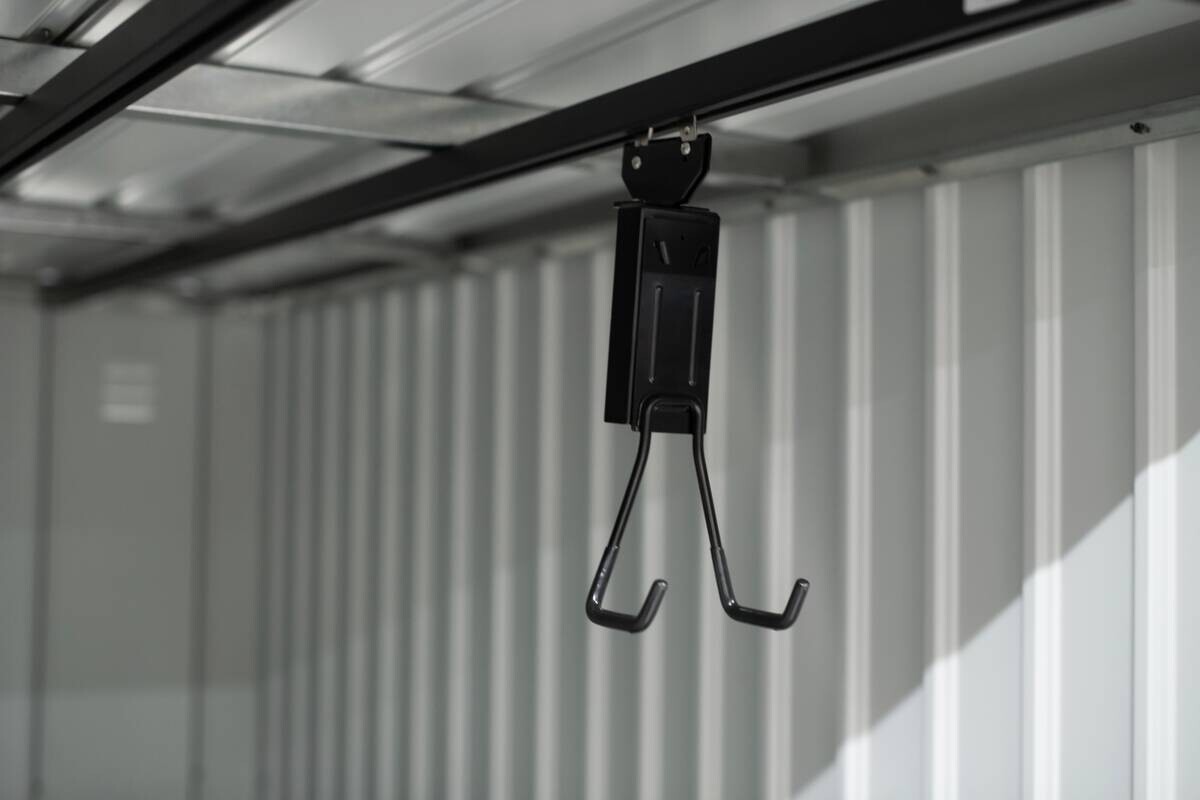 Westmann Fahrradgarage Velos schwarz B/H/L: ca. 133x151x222 cm