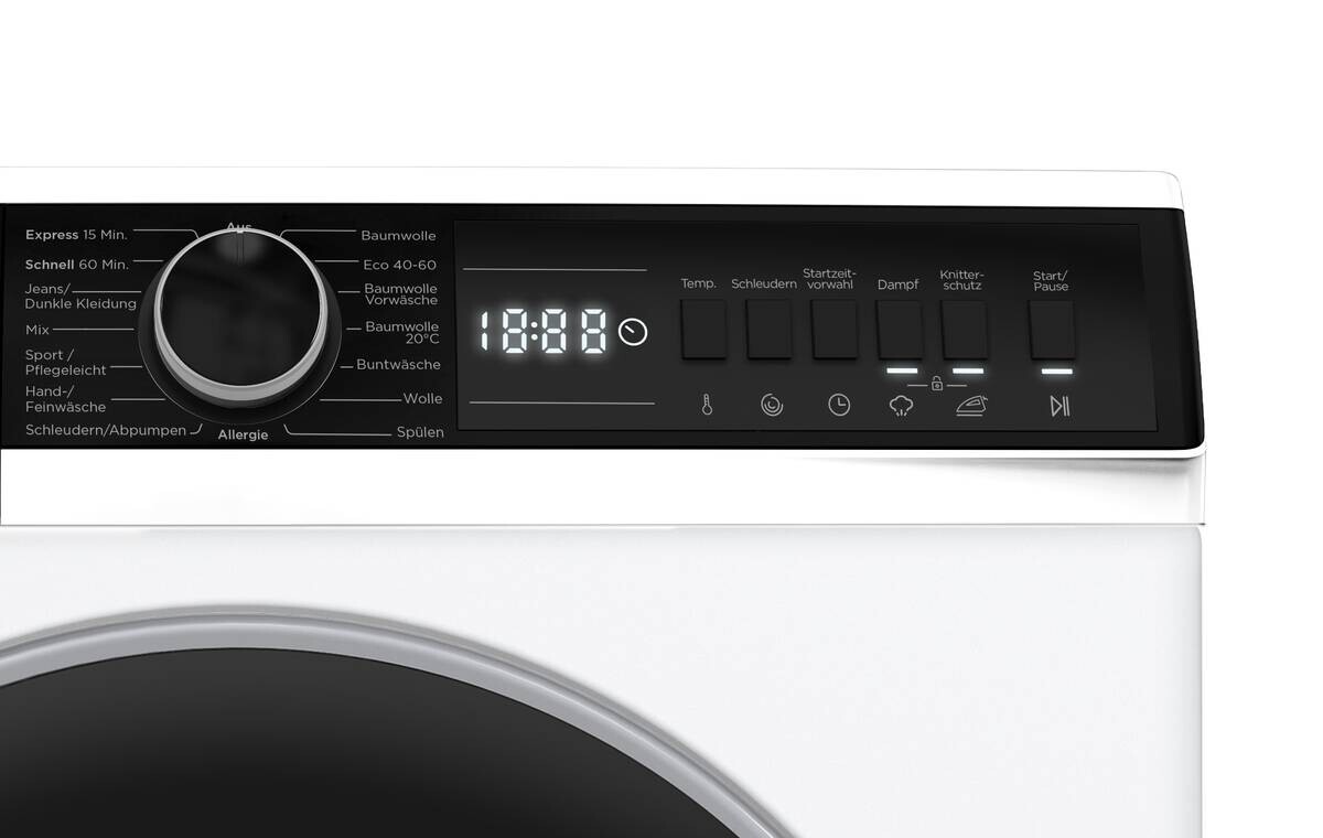 Vestel Waschmaschine VG-WFT2743WA EEK: A Spektrum: A bis G 7kg 1400U/min weiß B/H/T: ca. 59,7x84,5x52,7 cm