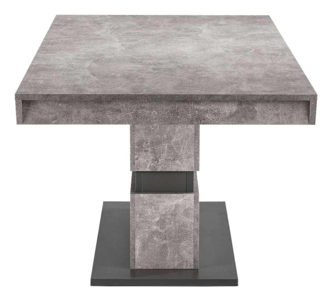 Tisch MATTHEW Beton Optik anthrazit B/H/T: ca. 140x75x90 cm