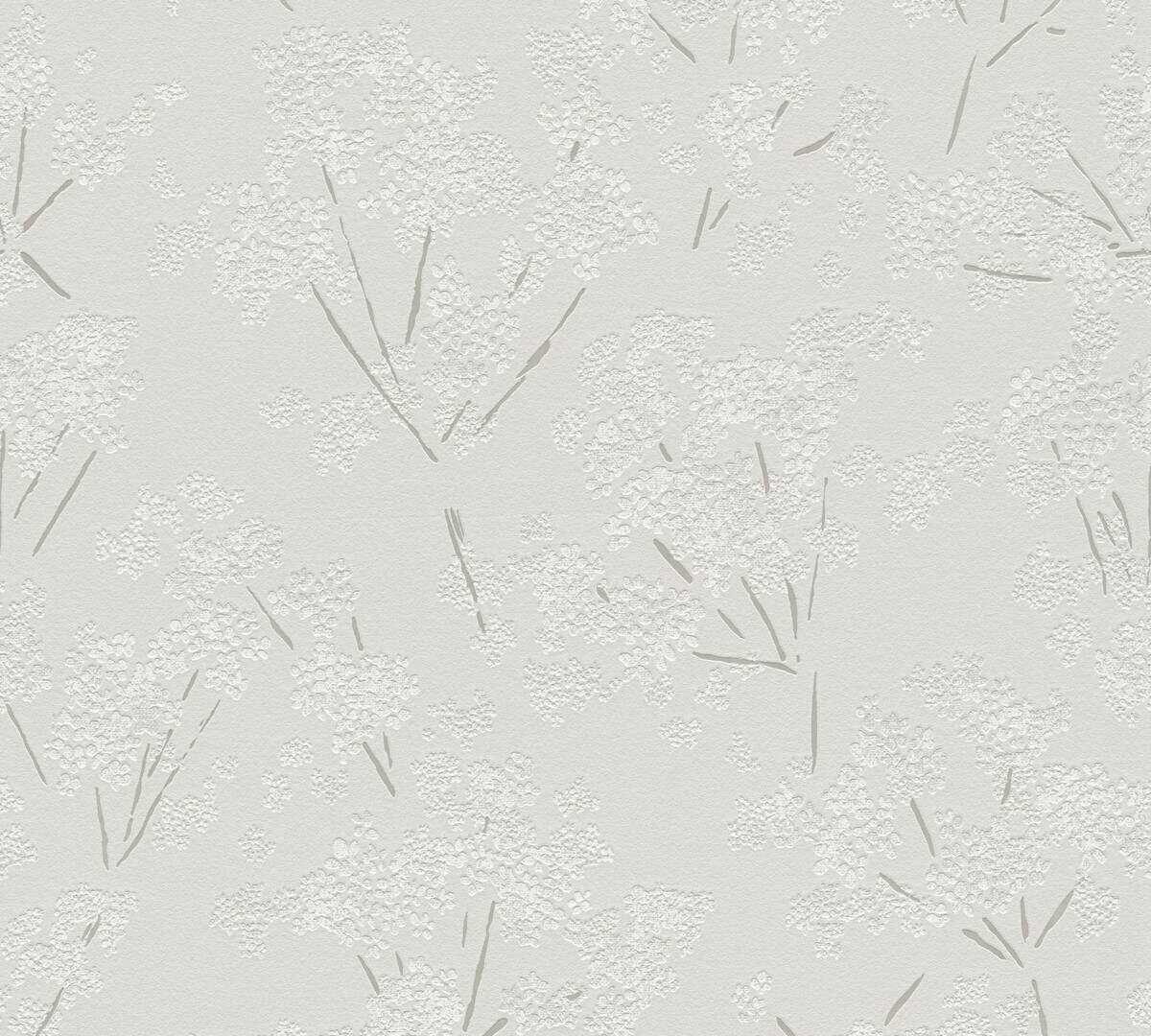 A.S.Creation Vliestapete weiß B/H/D: ca. 53x1005x8,6 cm