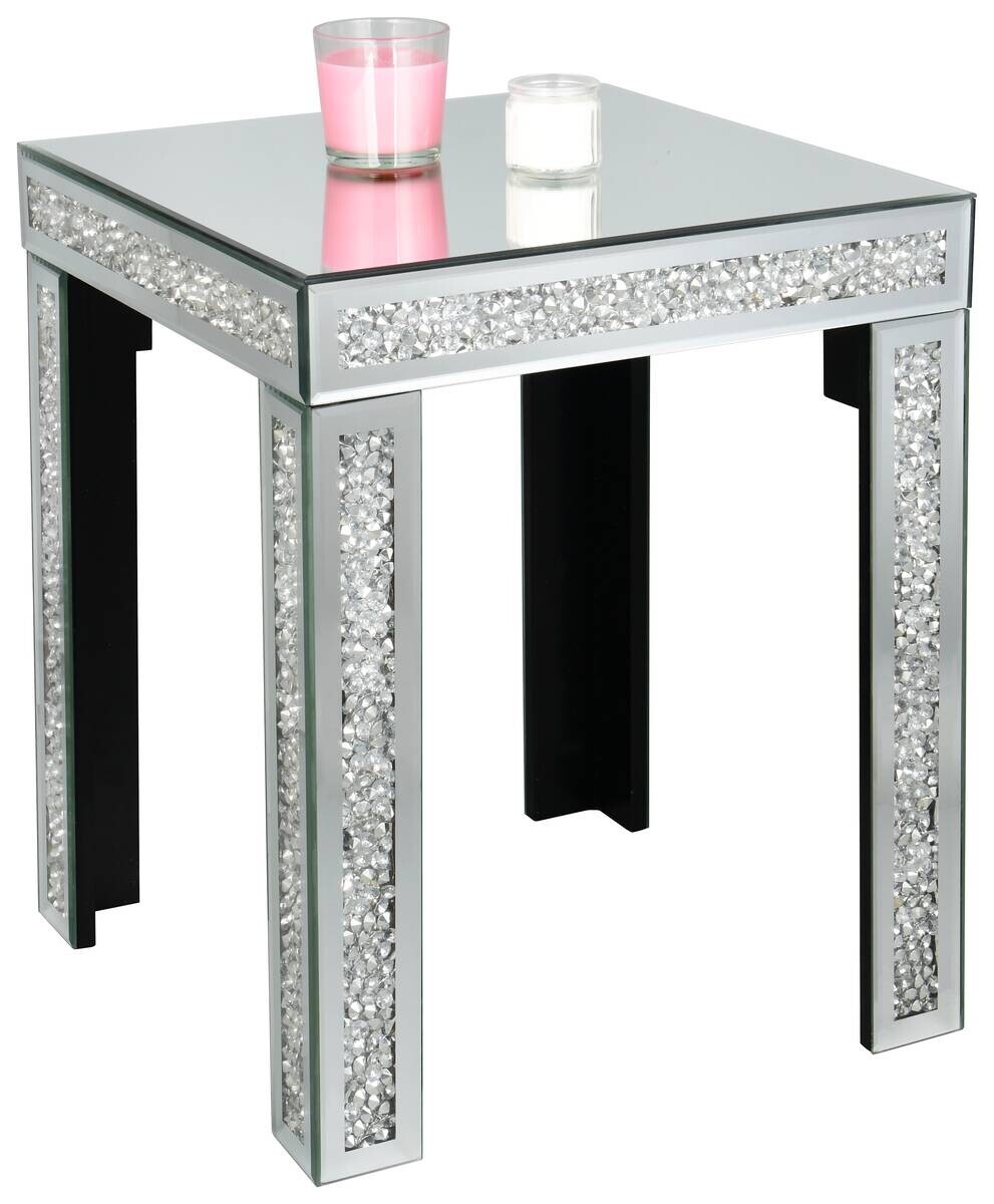 Beistelltisch Zoe silber B/H/T: ca. 40x50x40 cm