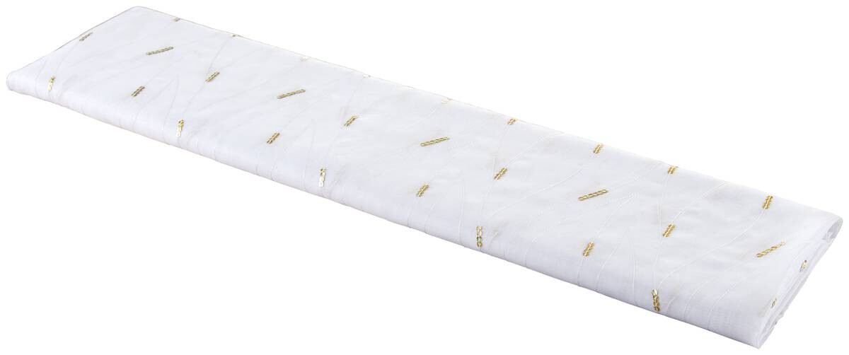 Store-Meterware Olga gold 100% Polyester H: ca. 280 cm