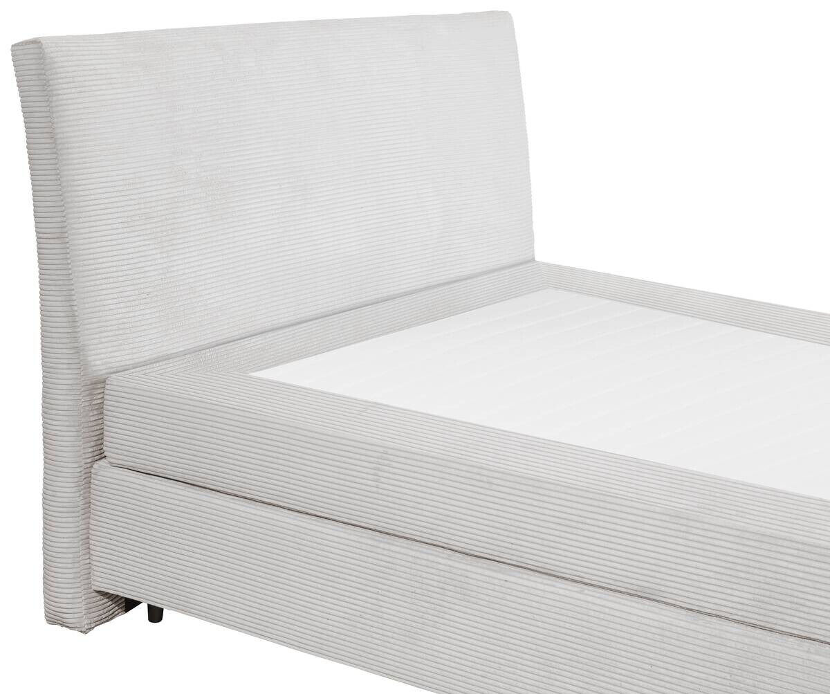 Boxspringbett Marbella Silbergrau Liegefläche B/L: ca. 180x200 cm