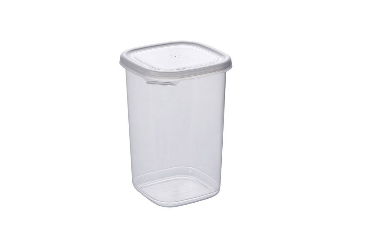 HermiaConcept Vorratsdosenset 6-tlg. weiß B/H/T/L/D: ca. 10x16,5x10x10x10 cm