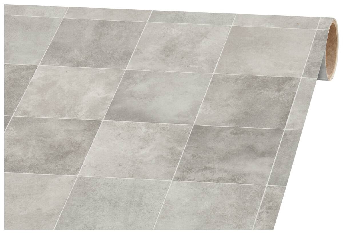 Vinylboden Atlantic grau Fliese B: ca. 400 cm pro m²