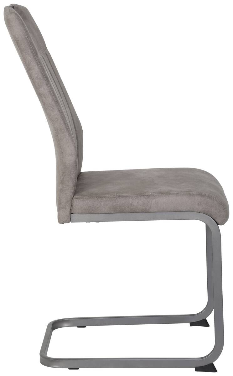 Essgruppe Agnes I grau Eiche Holzwerkstoff B/H/T: ca. 220x76x90 cm