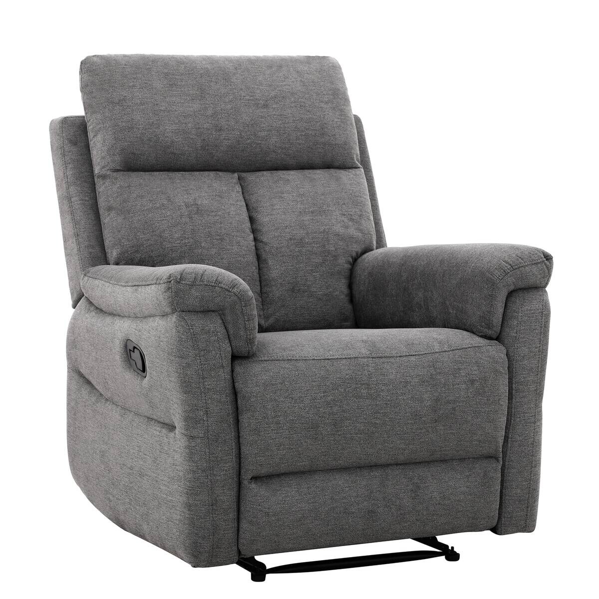 Sessel grau Polyester B/H/T: ca. 87x102x94 cm