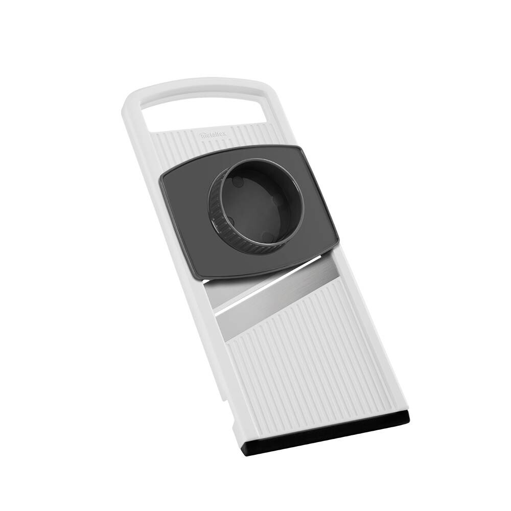 Metaltex Reibe silber Edelstahl B/H/L: ca. 3,8x28,2x12 cm