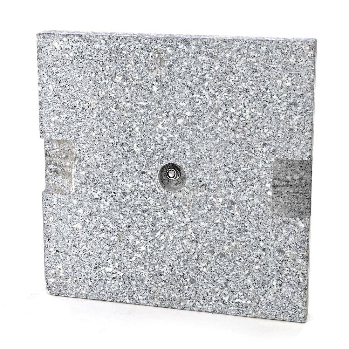 VCM Schirmständer grau Granit B/H/T: ca. 45x35x45 cm