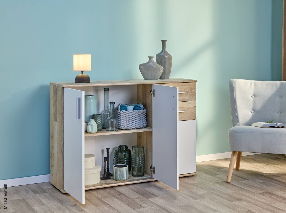 Kommode Bobby 2 B/H/T: ca. 120x82x35 cm