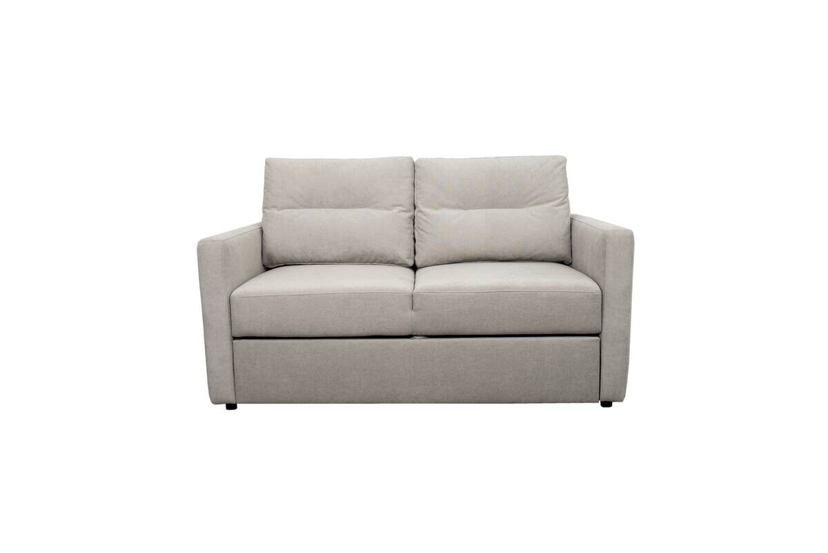 Schlafsofa Gloria grau Webstoff B/H/T: ca. 152x94x102 cm