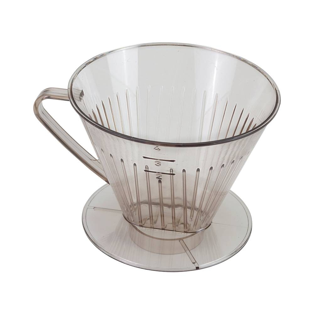 Metaltex Kaffeefilterbehälter transparent Kunststoff B/H/L: ca. 15,6x11x13,4 cm