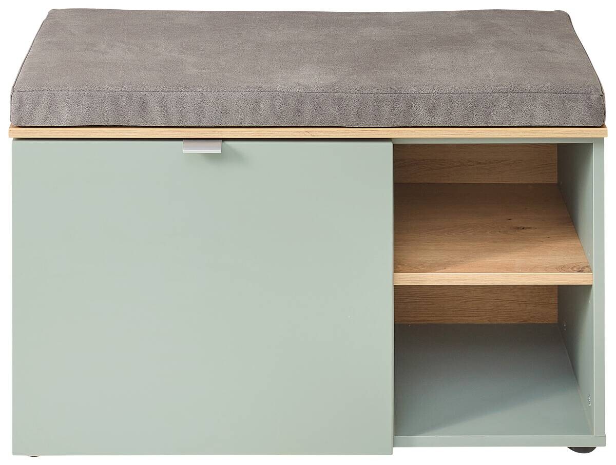 Sitzbank Bari salbei Eiche Artisan Nachbildung B/H/T: ca. 78x50x38 cm
