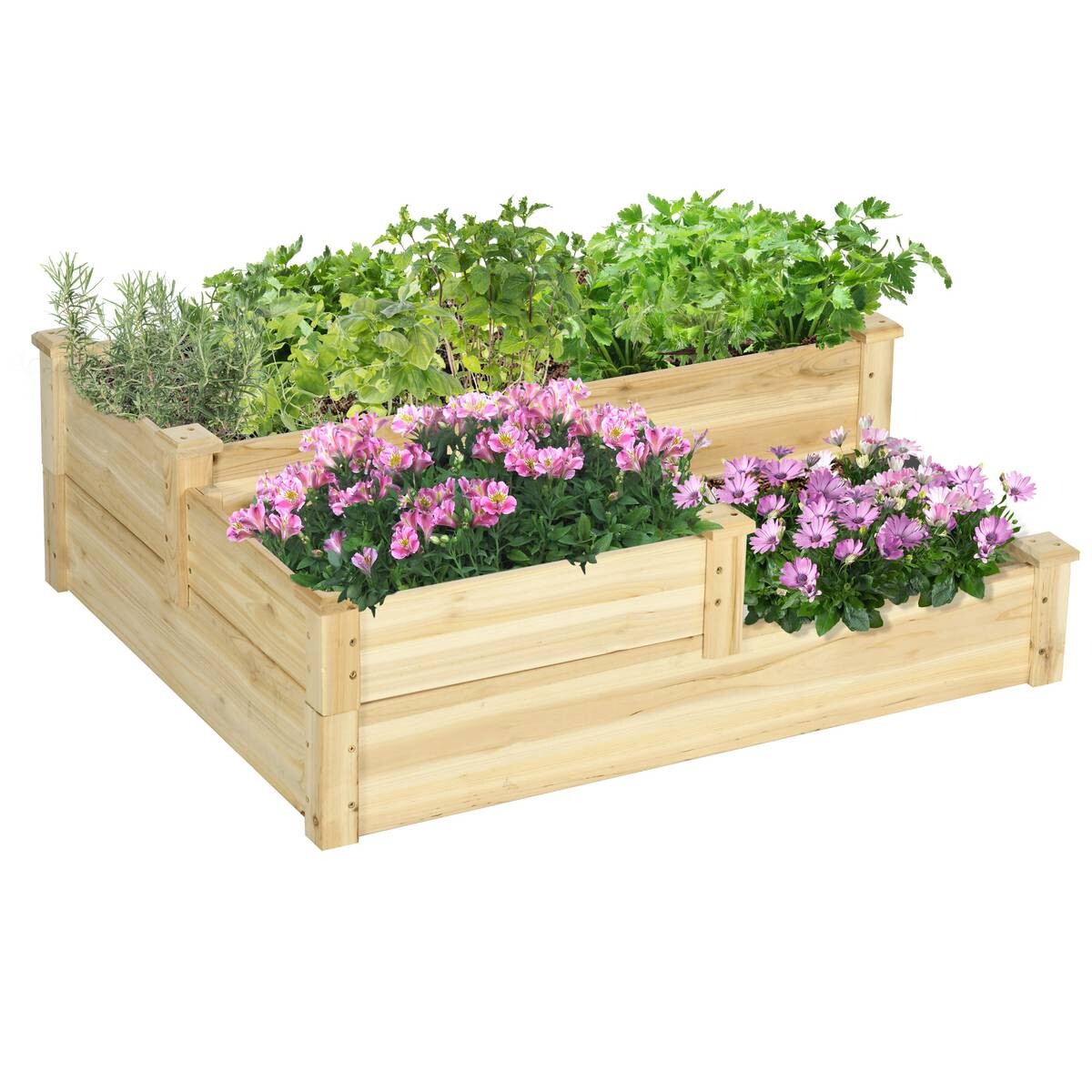 Outsunny Gartenbeet B/H/L: ca. 88x36x108 cm