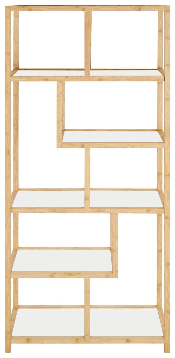 Standregal Holzoptik B/H/T: ca. 77x180x34 cm