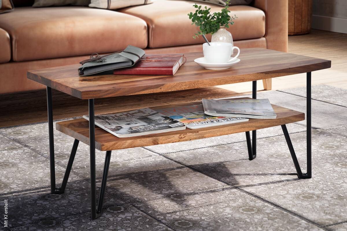 Couchtisch B/H/T: ca. 90x40x50 cm