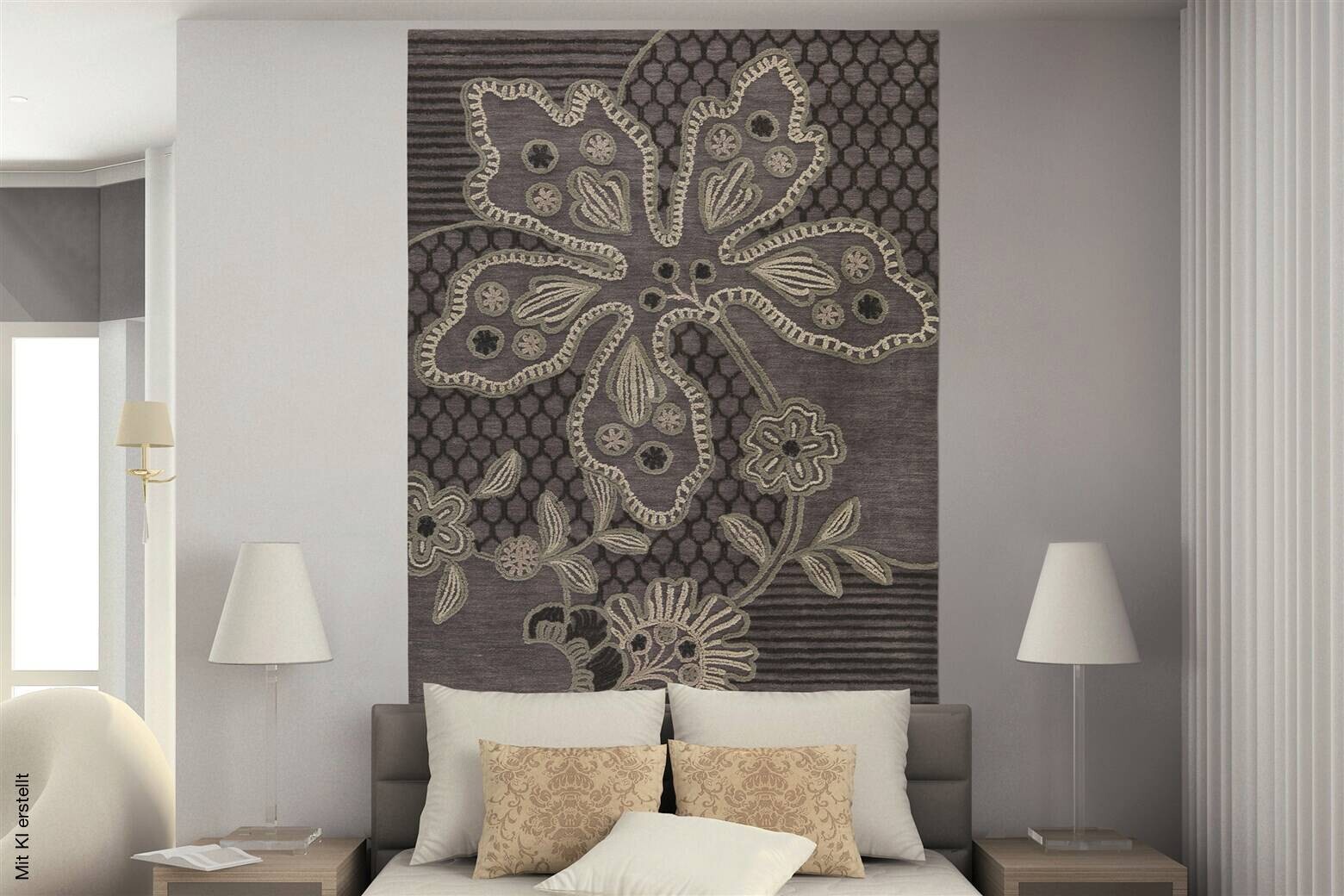 Arte Espina Kurzflorteppich Mood 4306 braun B/L: ca. 90x160 cm