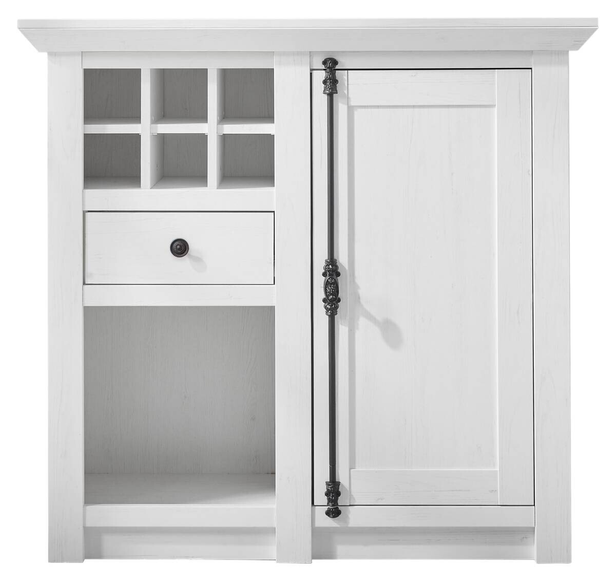 Sideboard Westerland weiß B/H/T: ca. 105x100x45 cm