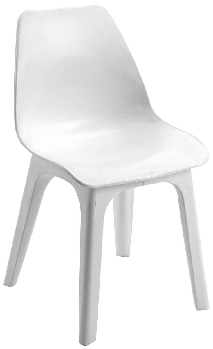 ProGarden Sessel EOLO 2er-Set weiß Polypropylen B/H: ca. 45x81 cm