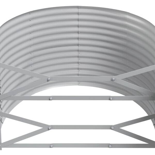 Hochbeet grau Stahl B/H/L: ca. 100x68x249 cm