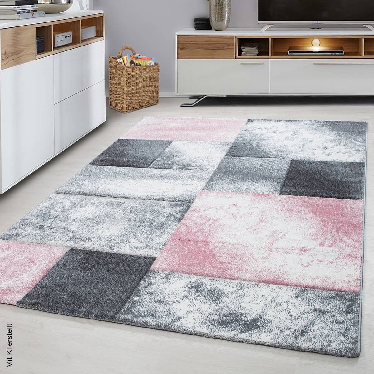 Ayyildiz Teppich HAWAII pink B/L: ca. 80x300 cm