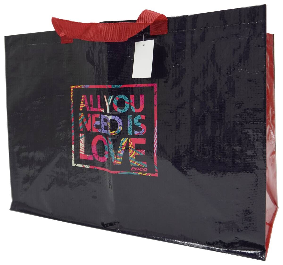 Einkaufstasche bunt B/H/L: ca. 55x30x40 cm