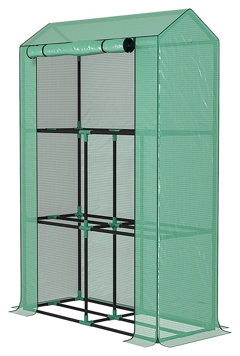 Outsunny Gewächshaus B/H/L: ca. 40x150x100 cm grün
