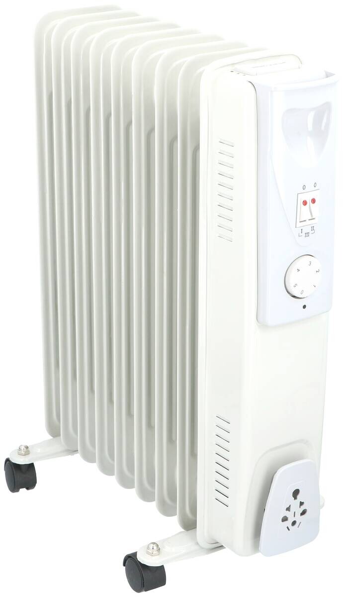 Ölradiator weiß Metall B/H/T: ca. 40x55x23,5 cm ca. 2000 W