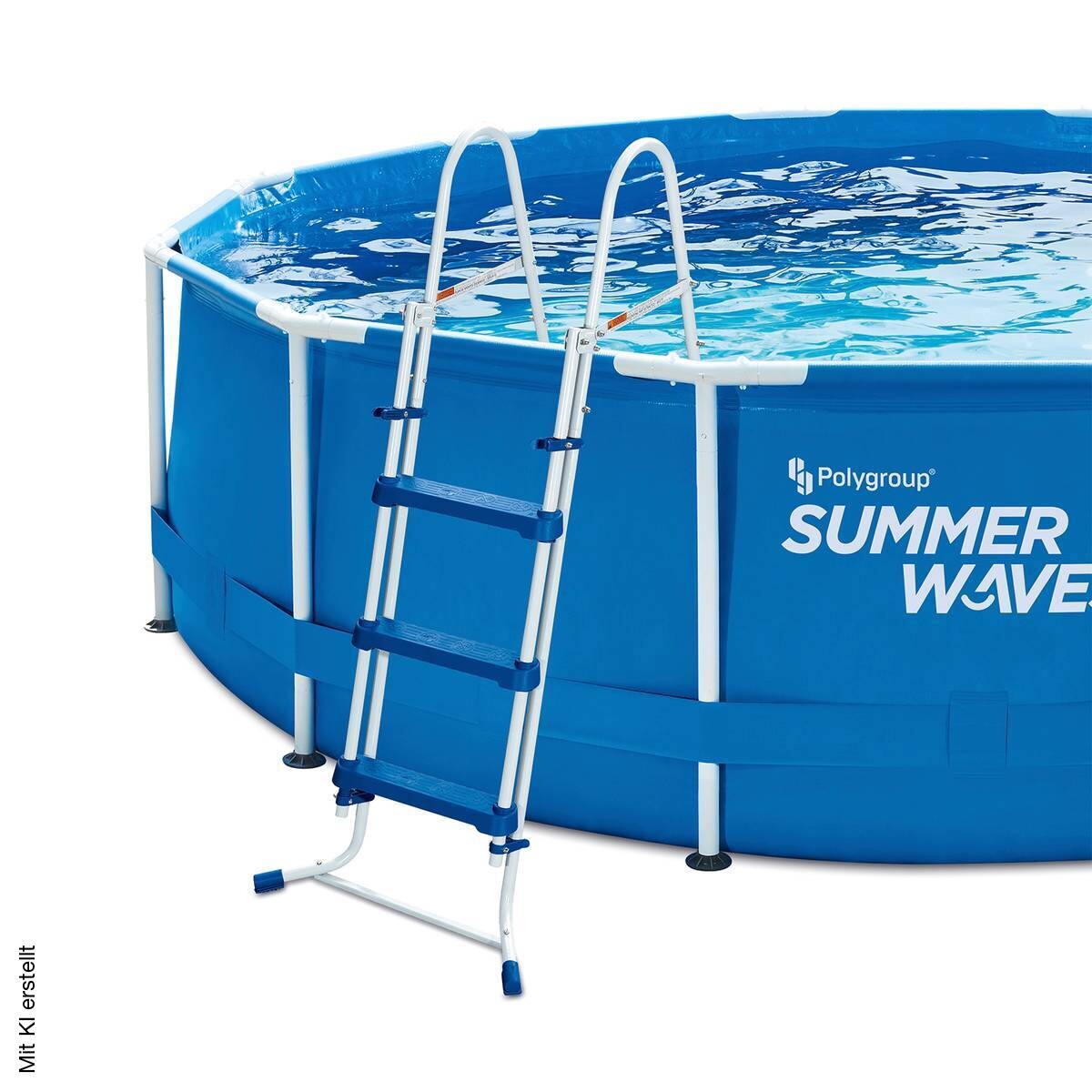 Summer Waves Poolleiter weiß Kunststoff H: ca. 91 cm