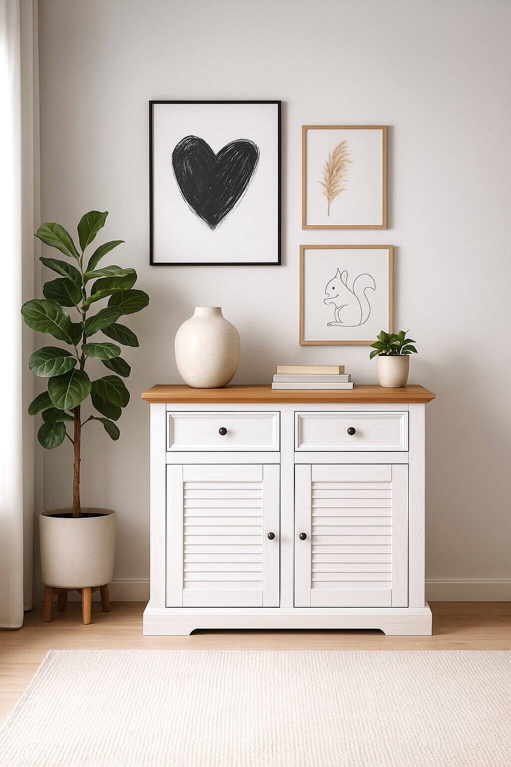 Kommode Breda B/H/T: ca. 107x89x42 cm