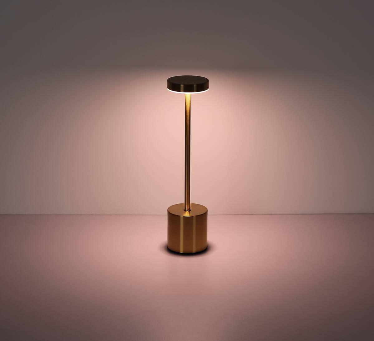 GLOBO LED-Tischleuchte Anru gold H/D: ca. 34x8 cm