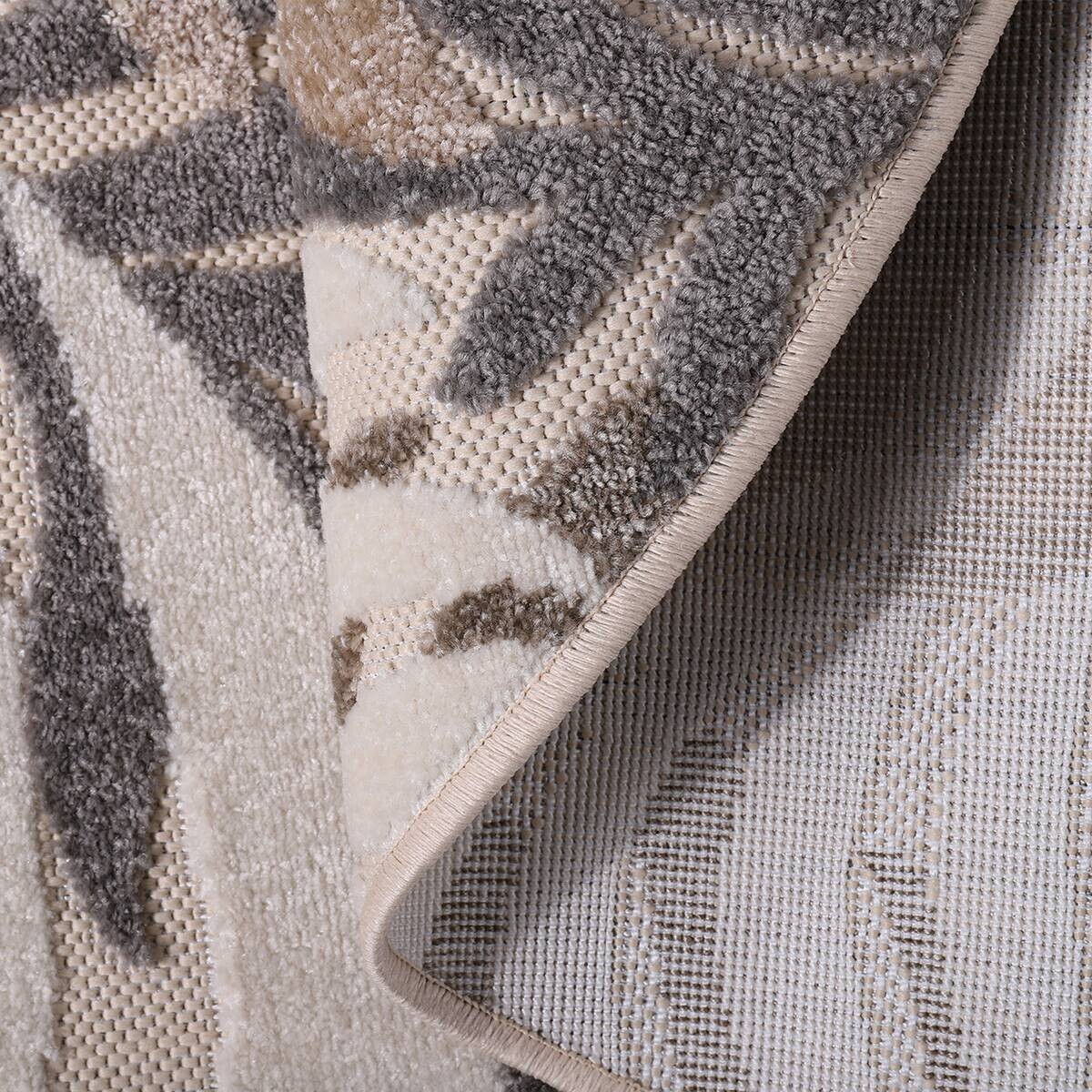 Sanat Outdoorteppich FLORAL creme B/L: ca. 200x200 cm