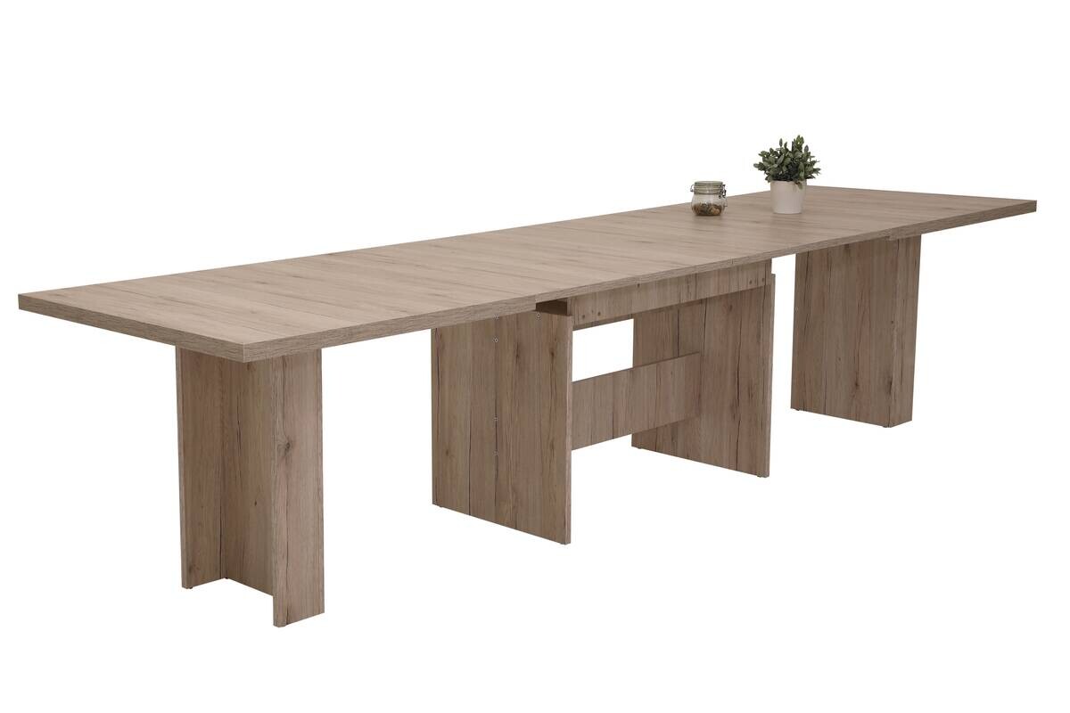 Essgruppe Lia II Eiche beige B/H/T: ca. 320x76x90 cm