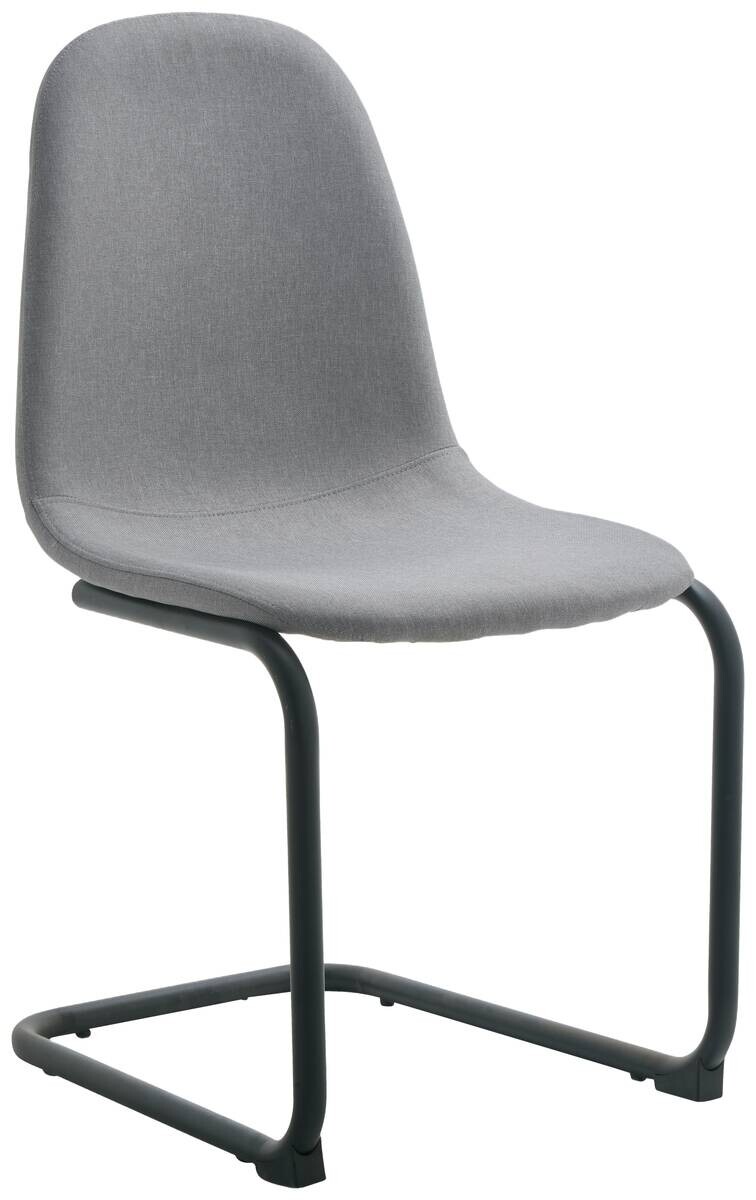 Schwingstuhl Leya grau Microfaser B/H/T: ca. 44x86x53 cm