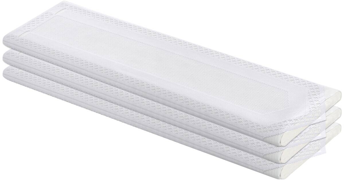 Scheibengardinen-Meterware weiß 100% Polyester H: ca. 60 cm