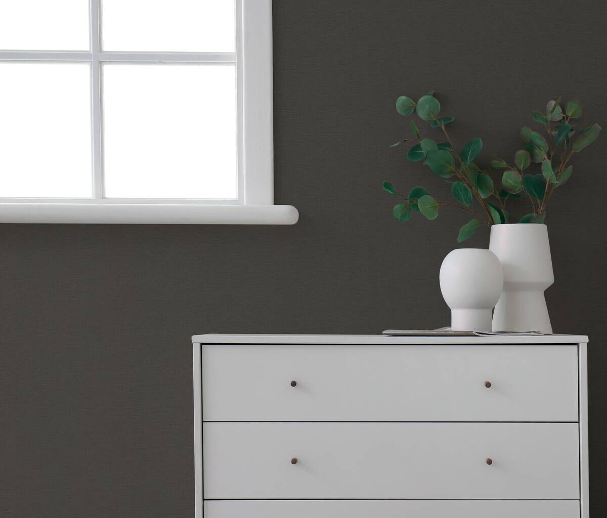 A.S.Creation Vliestapete schwarz B/H/D: ca. 53x1005x8,6 cm