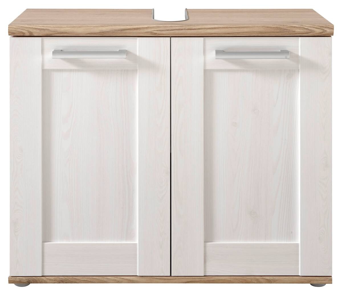 Waschbeckenunterschrank Romance Sibiu Lärche Nachbildung Eiche San-Remo Nachbildung B/H/T: ca. 80x66x32 cm