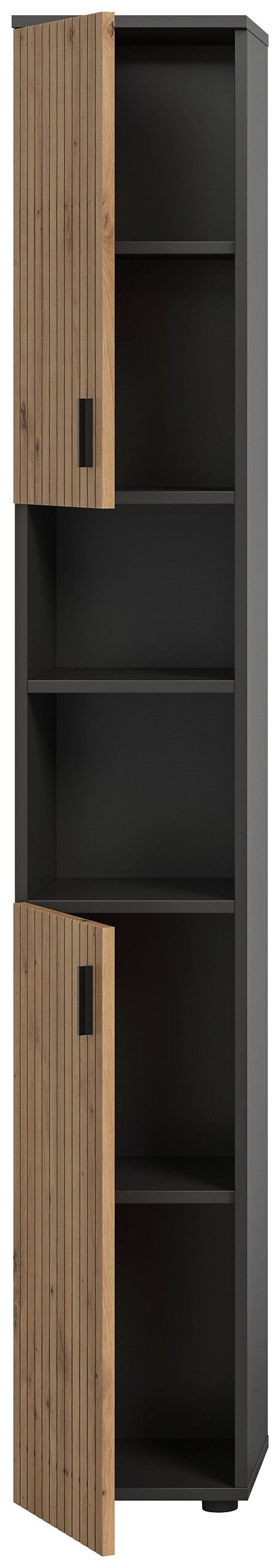 Badhochschrank Mone Basalt Nachbildung Artisan Oak Nachbildung B/H/T: ca. 30x192x30 cm