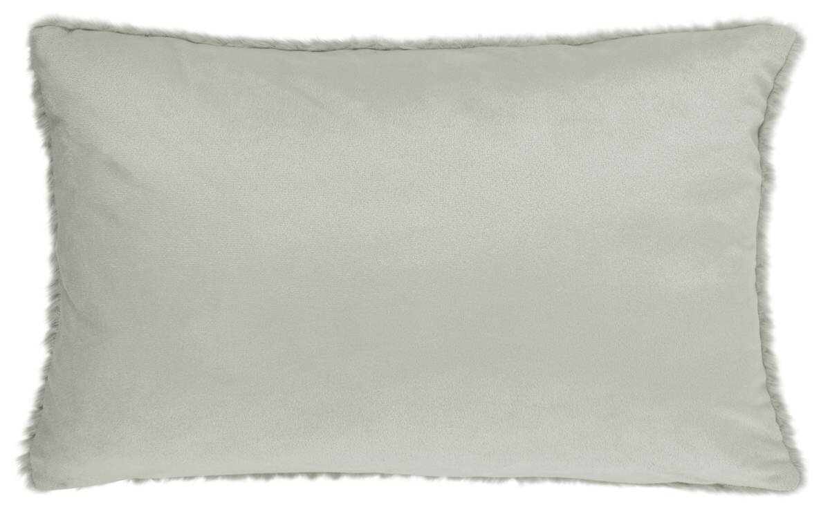 Dekokissen silber 100% Polyester B/L: ca. 30x50 cm