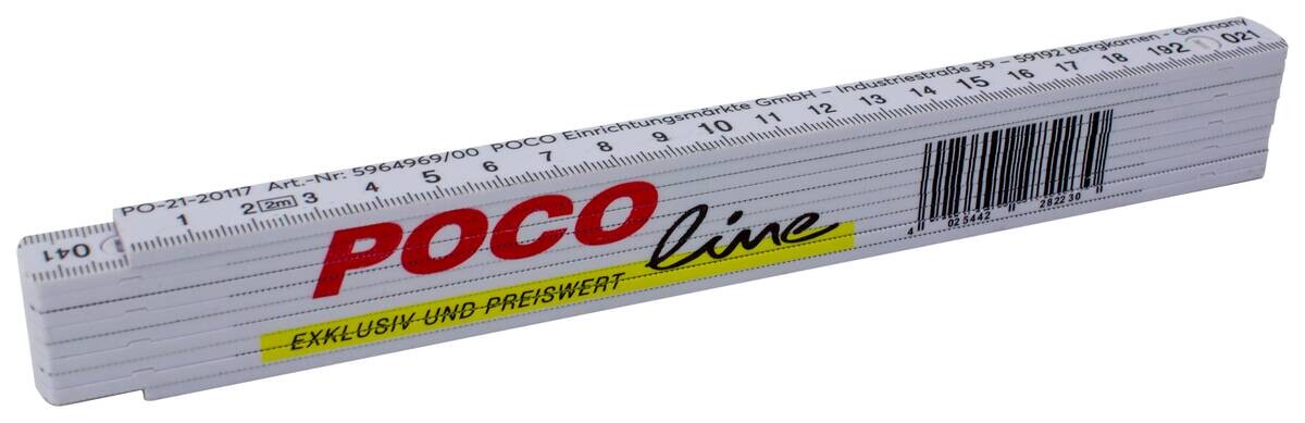 Gliedermaßstab L: ca. 200 cm